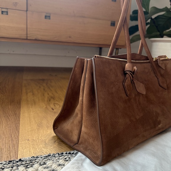 LE TECKEL TOTE BAG IN NUBUK CALFSKIN - Picture 6 of 15